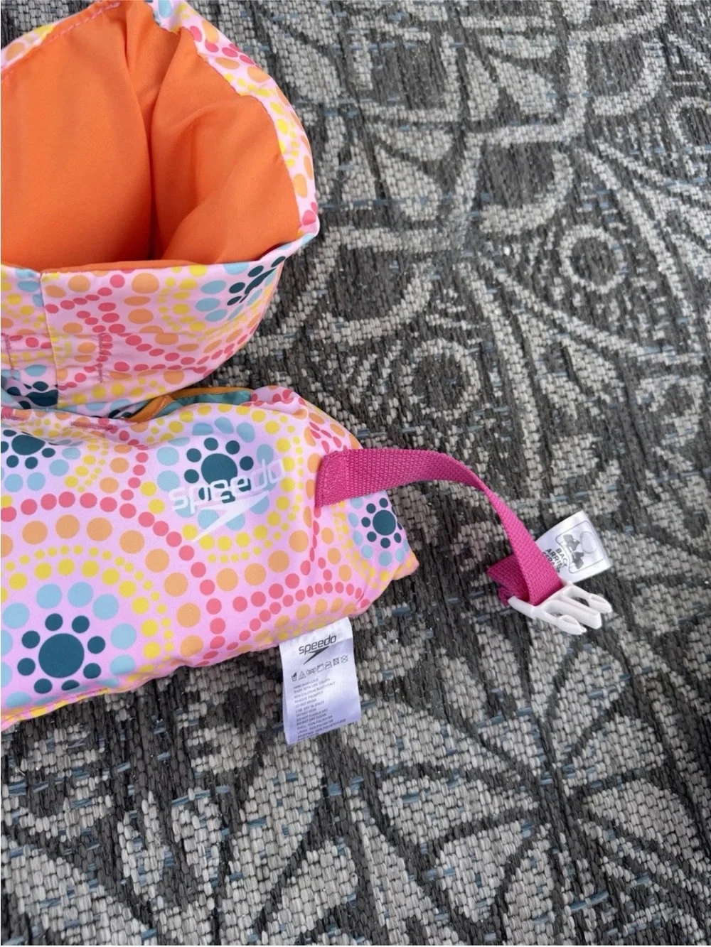 Speedo Child Swim Life Vest Puddle Jumper Octopus 33-55 lbs